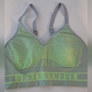 Under Armour Green Seamless Sports Bra